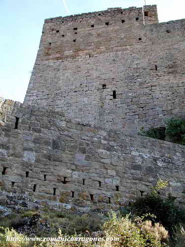 MURALLA CON ASPILLERAS PARA VERTES LQUIDOS INFLAMABLES Y TORRE NORESTE